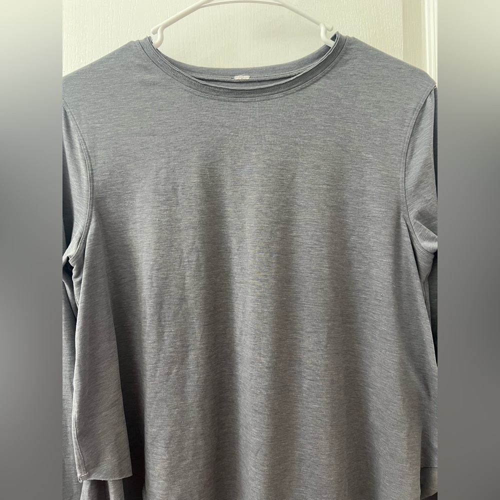 Lululemon Lifted Balance Long Sleeve Heathered Titanium - Picture 8 of 16